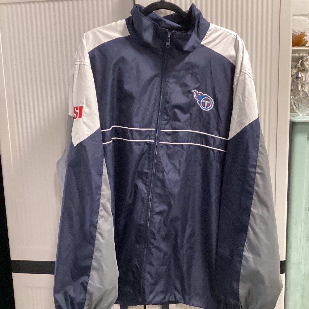 Sports Illustrated Dunbrooke NFL Tennessee Titans Full Zip Jacket
